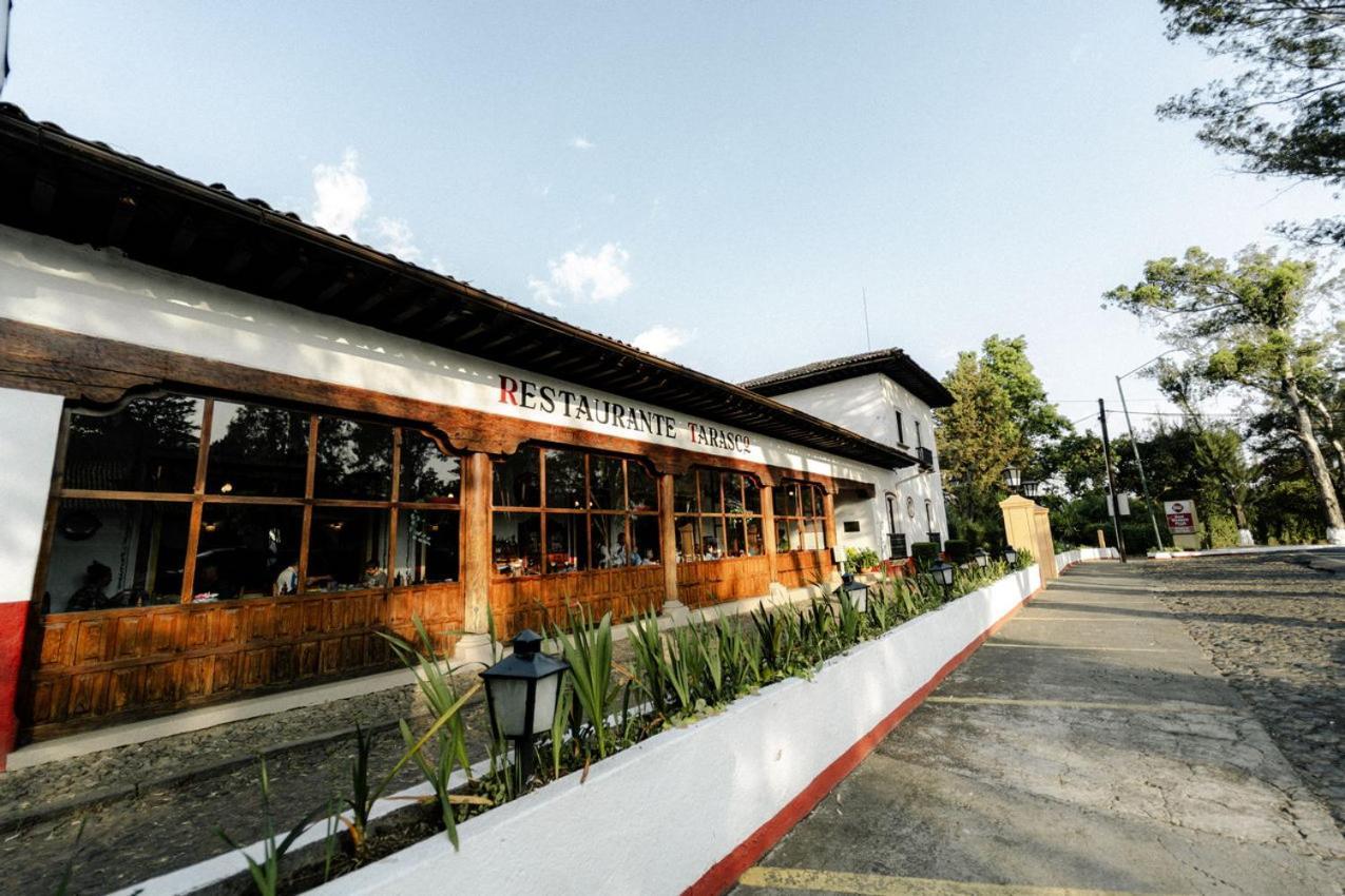Best Western Plus Posada De Don Vasco Pátzcuaro Exteriör bild Restaurant in San Marcos