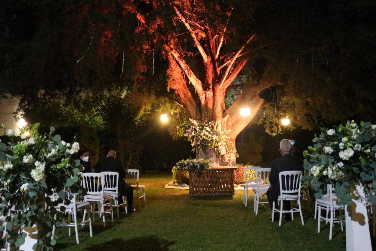 Best Western Plus Posada De Don Vasco Pátzcuaro Exteriör bild The gardens at night
