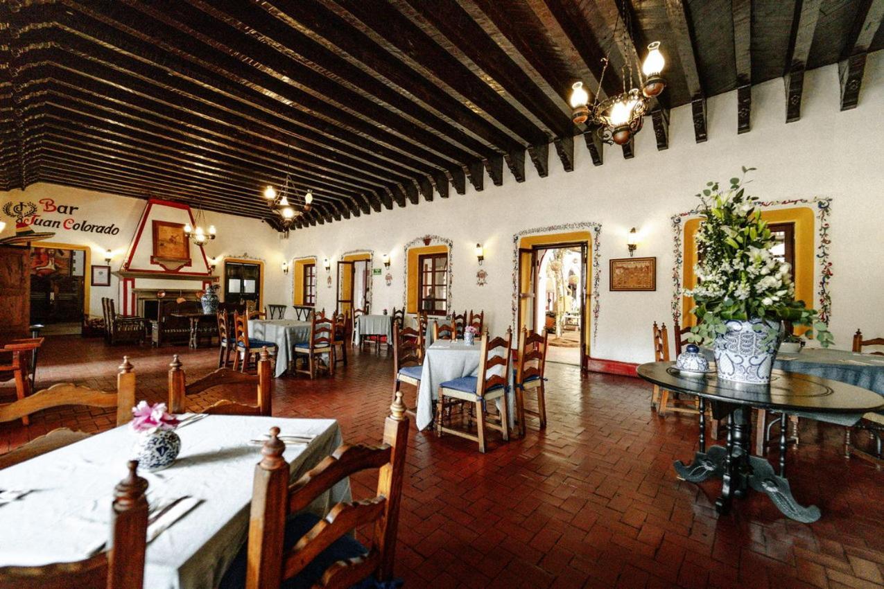 Best Western Plus Posada De Don Vasco Pátzcuaro Exteriör bild Restaurant in Madrid